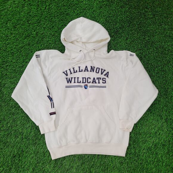 Vintage Villanova Wildcats Hoodie Womens Small 21x25 Baggy - Picture 1 of 16